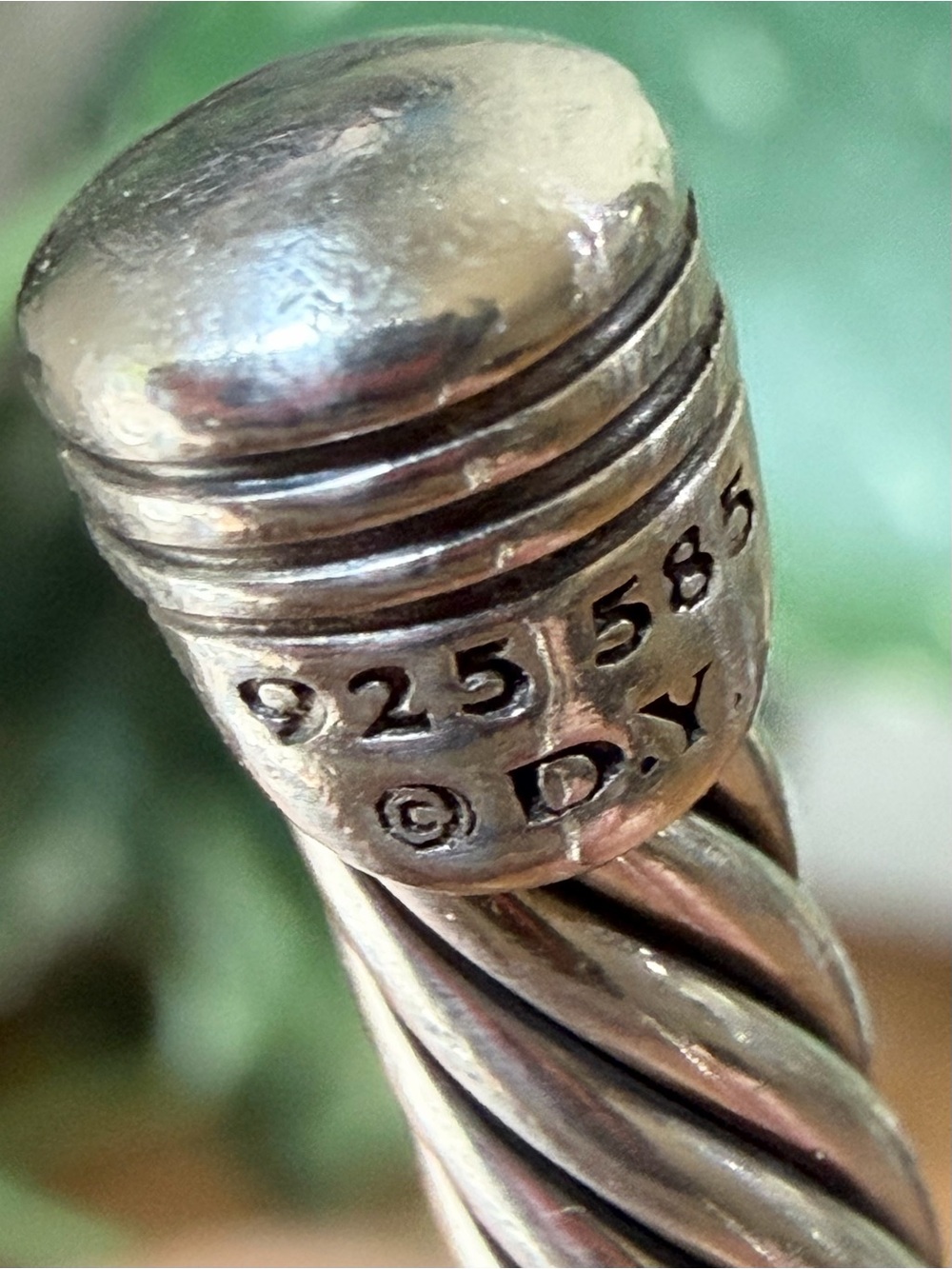 ❤️ David Yurman X Classic Cable Station Bracelet - Picture 7 of 10